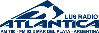 Logo de Lu6 Radio Atlántica 93.3 FM