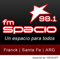 Logo de FM Spacio 98.1