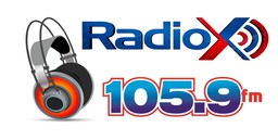 Logo de Radio X Virasoro 105.9 FM