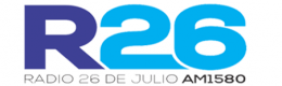 Logo de Radio 26 De Julio