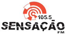 Logo de Sensação FM 105.5