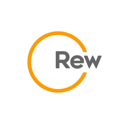 Logo de REW - Rádio Estação Web