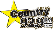 Logo de CFCO-FM Country 92.9