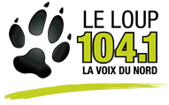 Logo de CHYK-FM Le Loup 104.1