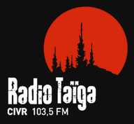 Logo de CIVR-FM Radio Taïga