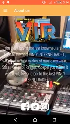 Logo de Vincy Internet Radio