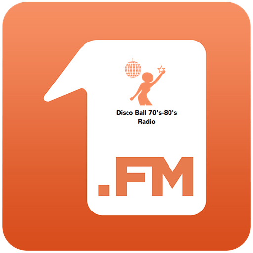 Logo de 1.FM - Disco Ball 70s & 80s