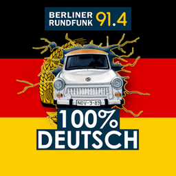 Logo de Berliner Rundfunk 100% Deutsch