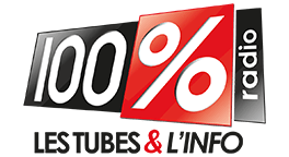 Logo de 100% Radio