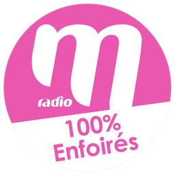 Logo de M Radio 100% Enfoirés