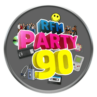 Logo de RFM Party 90