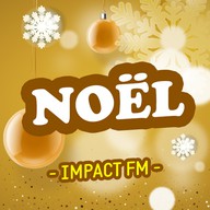 Logo de Impact FM - Noël