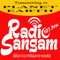 Logo de Radio Sangam 107.9 FM