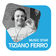 Logo de 105 Music Star: Tiziano Ferro