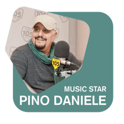 Logo de 105 Music Star: Pino Daniele