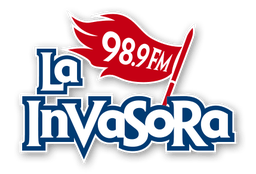 Logo de La Invasora 98.9 FM Aguascalientes
