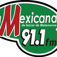 Logo de La Mexicana 91.1 FM
