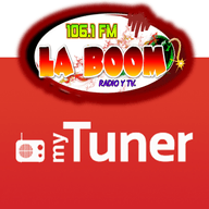 Logo de La Boom FM