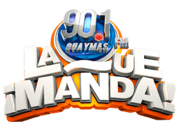 Logo de La Que Manda 90.1 FM