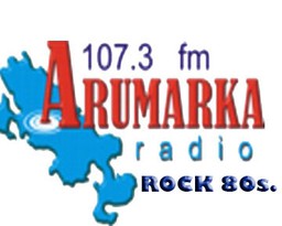 Logo de Radio Arumarka Rock 80s.