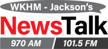Logo de WKHM News/Talk 970 AM and 101.5 FM