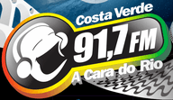 Logo de Rádio Costa Verde FM 91.7