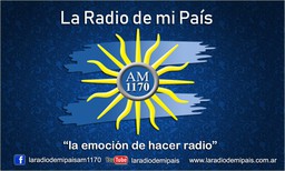 Logo de La Radio de Mi País 1170 AM