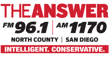 Logo de KCBQ 96.1 and 1170 The Answer