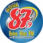 Logo de Rádio Entre Rios FM 87.9