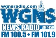 Logo de WGNS 1450 AM