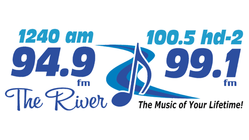 Logo de KDEC 94.9 & 99.1 The River