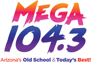 Logo de KAJM Mega 104.3 FM