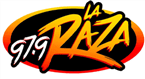 Logo de KLAX 97.9 La Raza FM