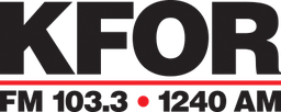 Logo de KFOR 1240 AM & 103.3 FM