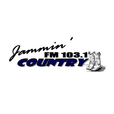 Logo de KJAM-FM Jammin' Country 103.1