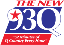 Logo de KKBQ The new 93Q FM