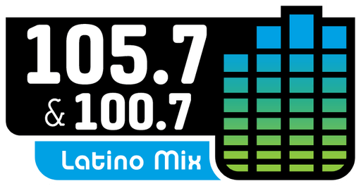 Logo de KVVZ KVVF Latino Mix 105.7 y 100.7 (US Only)