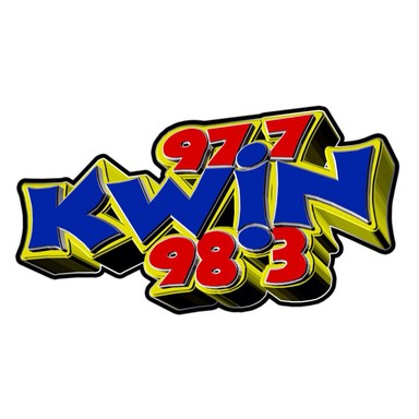 Logo de KWIN 97.7 and 98.3 FM
