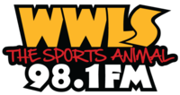 Logo de WWLS The Sports Animal 98.1 FM