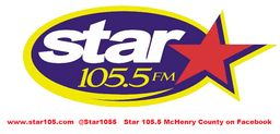 Logo de WZSR Star 105.5 FM