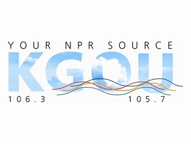 Logo de KGOU / KROU / KWOU / KOUA - 106.5 / 105.7 / 88.1 / 91.9 FM