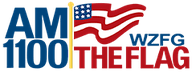 Logo de WZFG The Flag 1100 AM