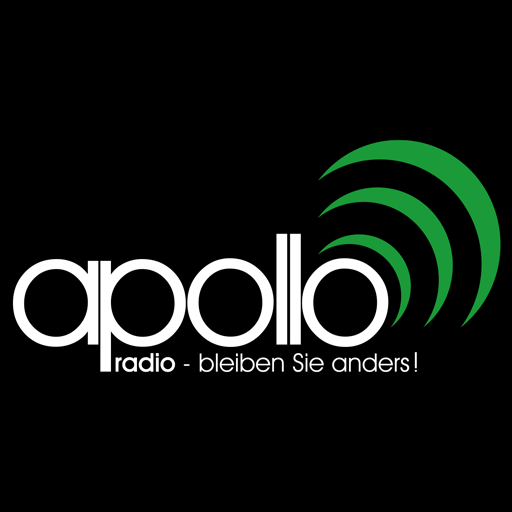 Logo de apollo radio)))
