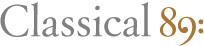 Logo de KBYU Classical 89.1 FM