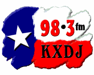 Logo de KXDJ 98.3 FM