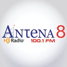 Logo de Antena 8 FM