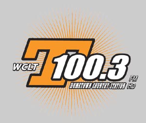 Logo de WCLT T 100.3 FM