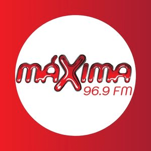 Logo de Máxima 96.9 FM Tuxtla