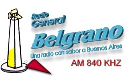 Logo de Radio General Belgrano 840 AM