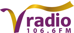 Logo de V-Radio Jakarta 106.6 FM